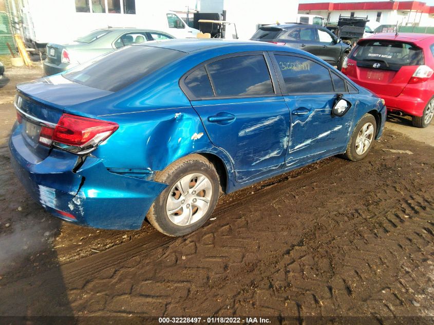 2013 HONDA CIVIC SDN LX 2HGFB2F58DH569104