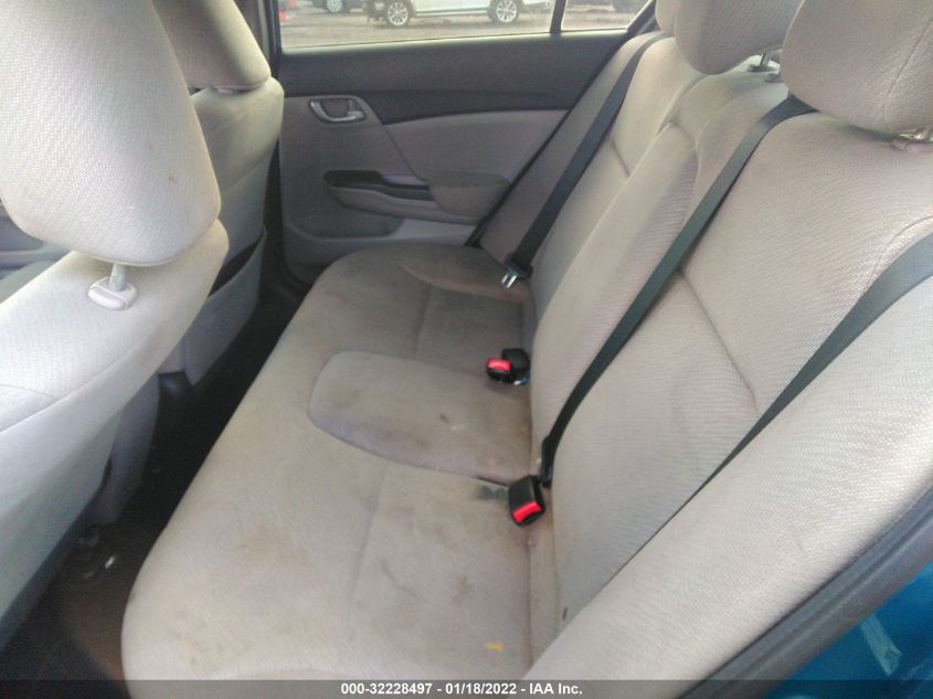 2013 HONDA CIVIC SDN LX 2HGFB2F58DH569104