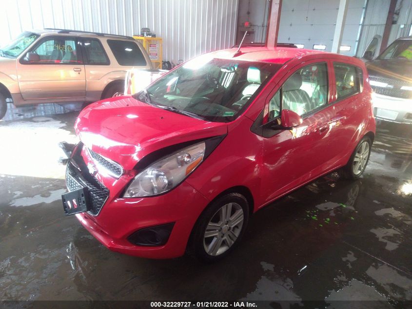 2014 CHEVROLET SPARK LT KL8CD6S98EC489505