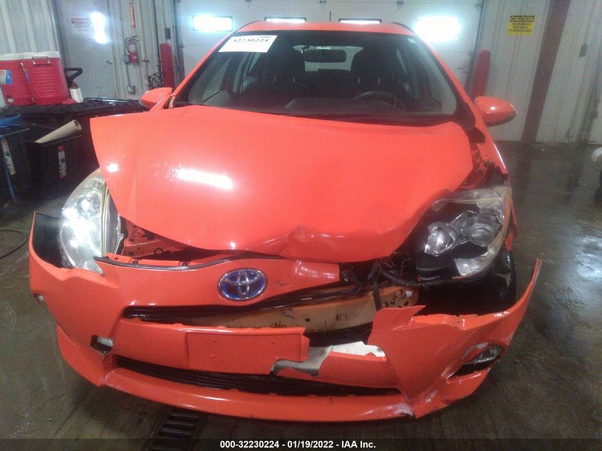 2013 TOYOTA PRIUS C ONE/TWO/THREE/FOUR JTDKDTB32D1037315