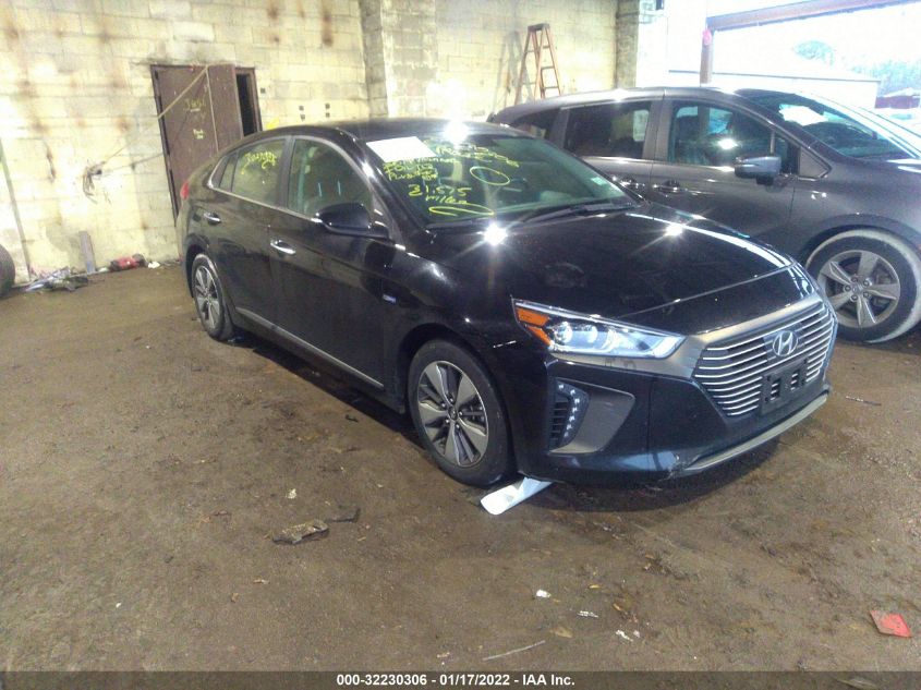 2019 HYUNDAI IONIQ PLUG-IN HYBRID LIMITED KMHC75LD2KU161221