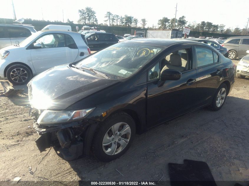 2014 HONDA CIVIC SEDAN LX 19XFB2F51EE245939