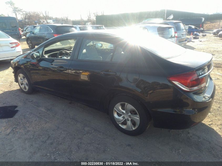 2014 HONDA CIVIC SEDAN LX 19XFB2F51EE245939