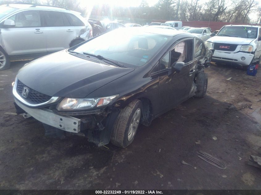 2013 HONDA CIVIC SDN LX 19XFB2F56DE066326
