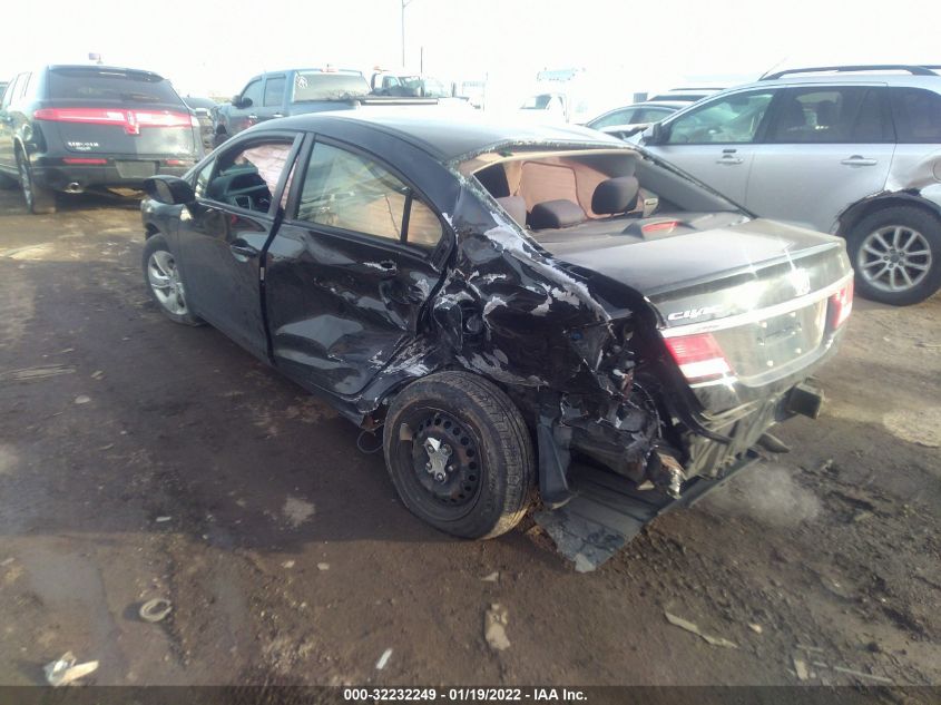 2013 HONDA CIVIC SDN LX 19XFB2F56DE066326