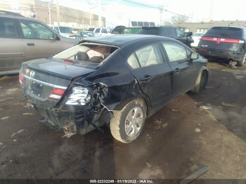 2013 HONDA CIVIC SDN LX 19XFB2F56DE066326