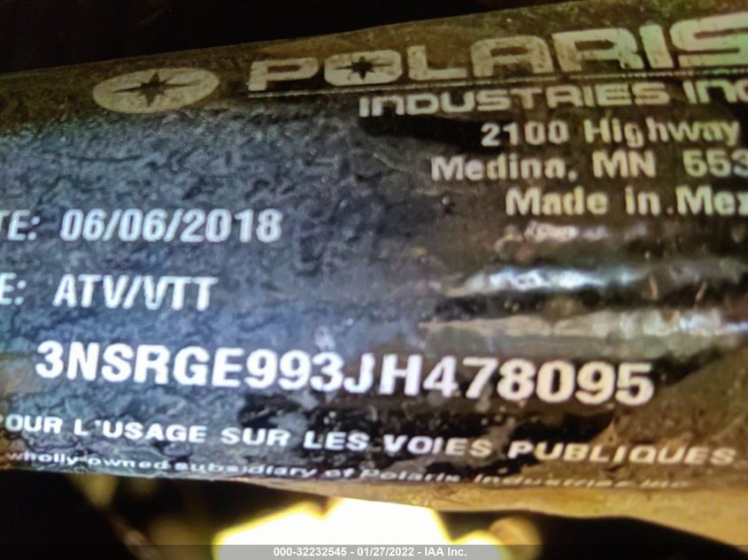 2018 POLARIS GENERAL 1000 EPS 3NSRGE993JH478095