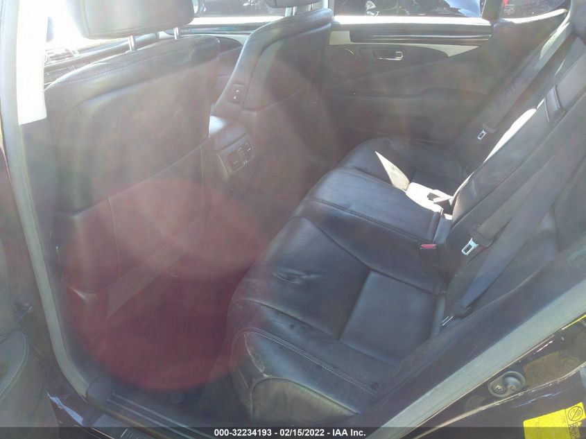 2013 LEXUS LS 460 JTHBL5EF2D5122800