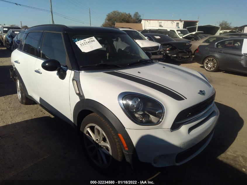 2016 MINI COUNTRYMAN COOPER S WMWZC3C5XGWT09261