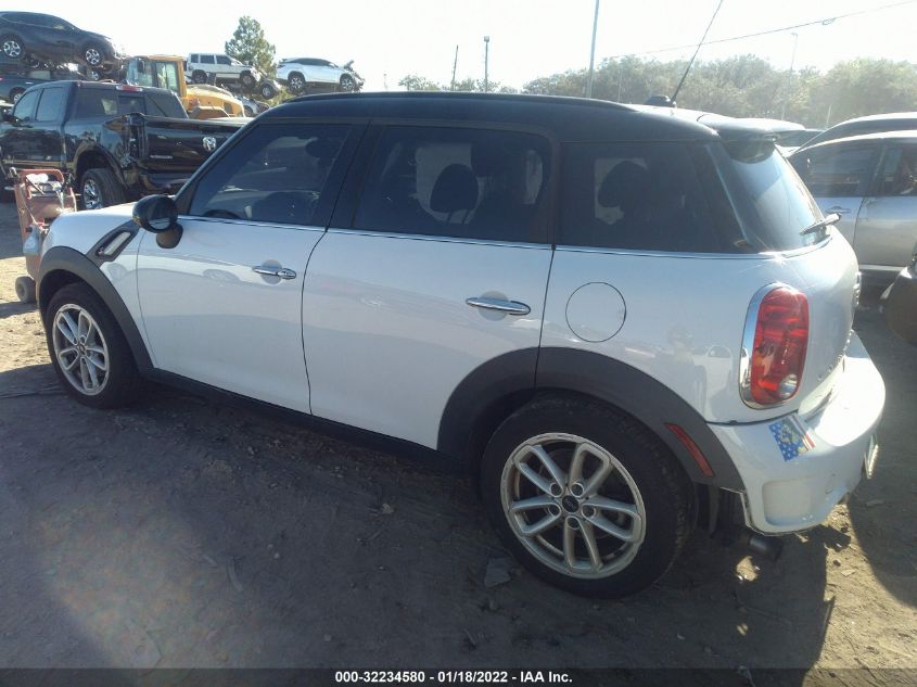 2016 MINI COUNTRYMAN COOPER S WMWZC3C5XGWT09261