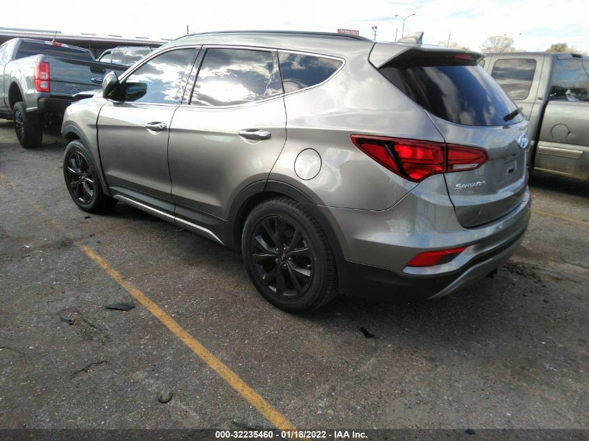 2017 HYUNDAI SANTA FE SPORT 2.0T ULTIMATE 5XYZW4LA4HG401185