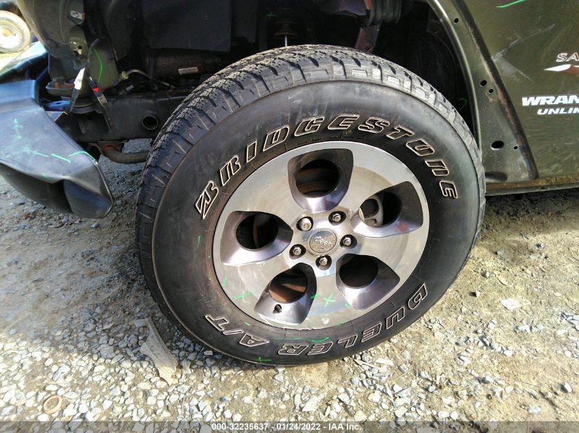 2016 JEEP WRANGLER UNLIMITED SAHARA 1C4BJWEGXGL142833