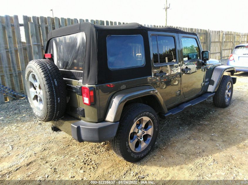 2016 JEEP WRANGLER UNLIMITED SAHARA 1C4BJWEGXGL142833