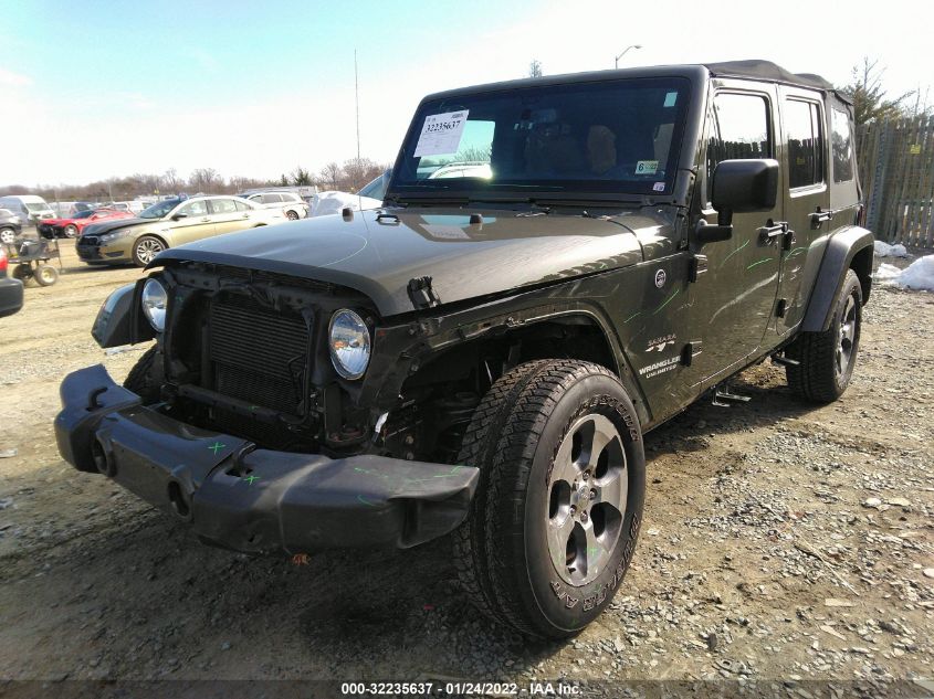 2016 JEEP WRANGLER UNLIMITED SAHARA 1C4BJWEGXGL142833
