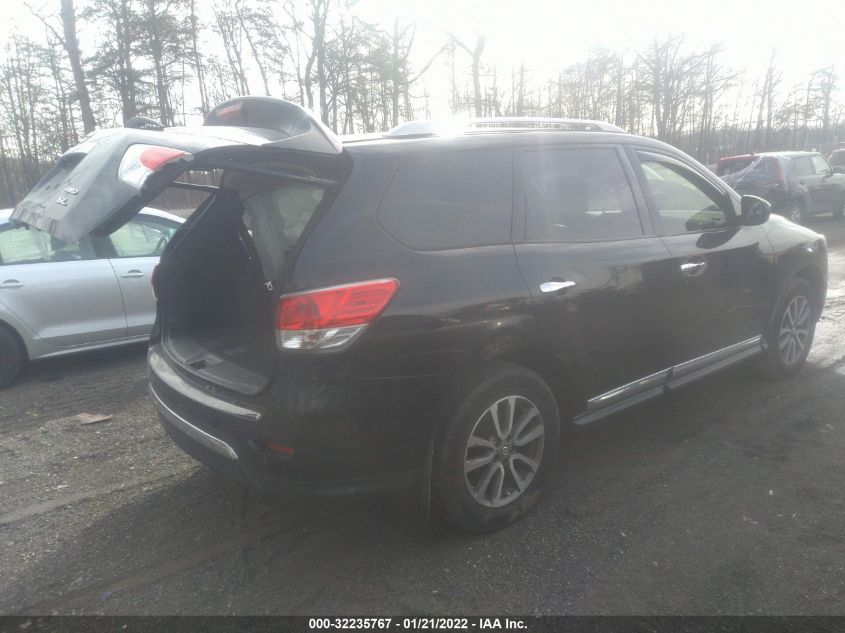 2013 NISSAN PATHFINDER SL 5N1AR2MM7DC681146