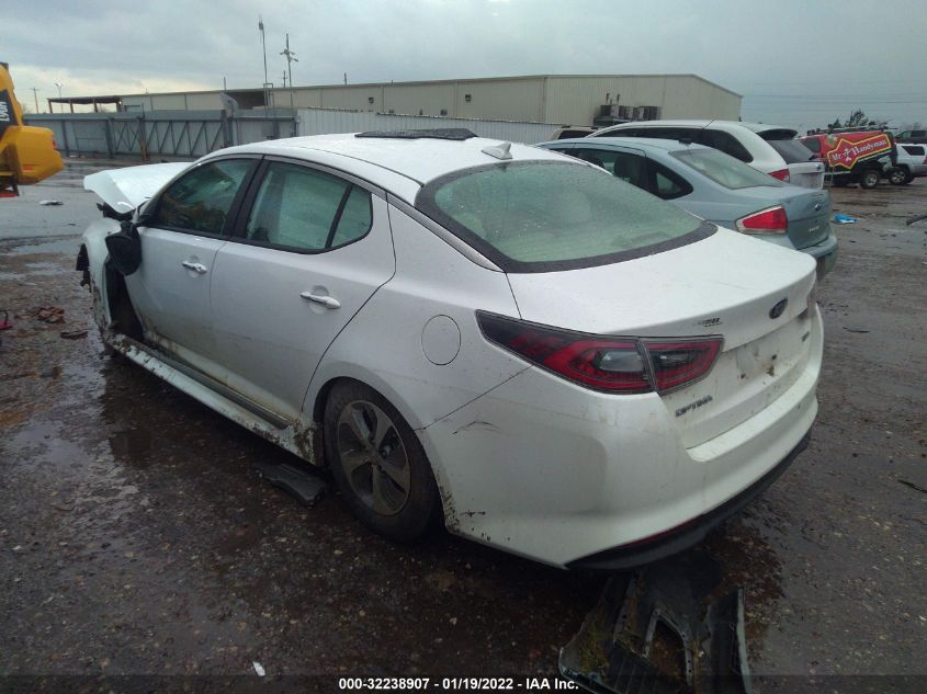 2014 KIA OPTIMA HYBRID LX KNAGM4AD0E5070536