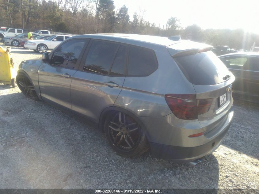 2014 BMW X3 XDRIVE28I 5UXWX9C57E0D12584