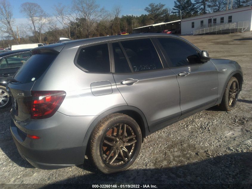 2014 BMW X3 XDRIVE28I 5UXWX9C57E0D12584
