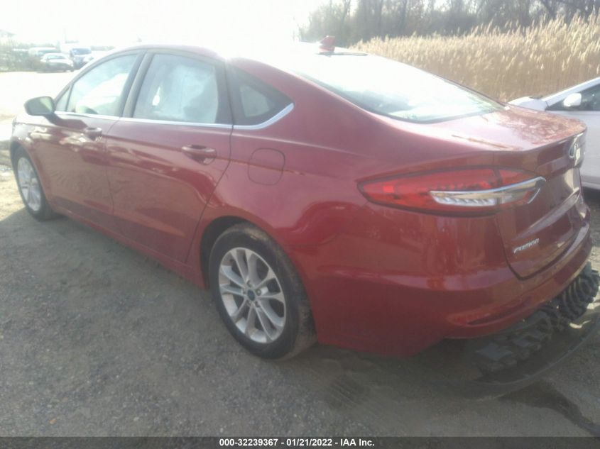 2020 FORD FUSION HYBRID SE 3FA6P0LU9LR224107