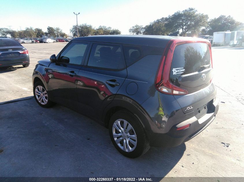 2020 KIA SOUL LX KNDJ23AU3L7098633