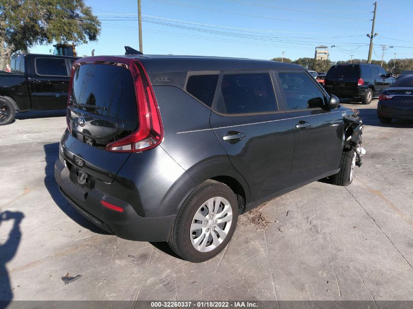 2020 KIA SOUL LX KNDJ23AU3L7098633