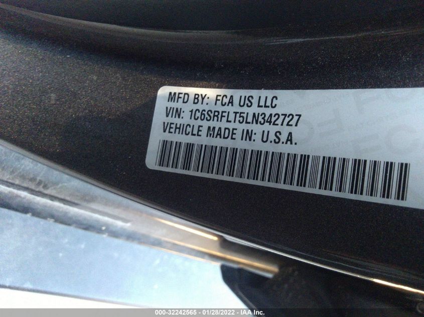 2020 Ram 1500 - 1C6SRFLT5LN342727