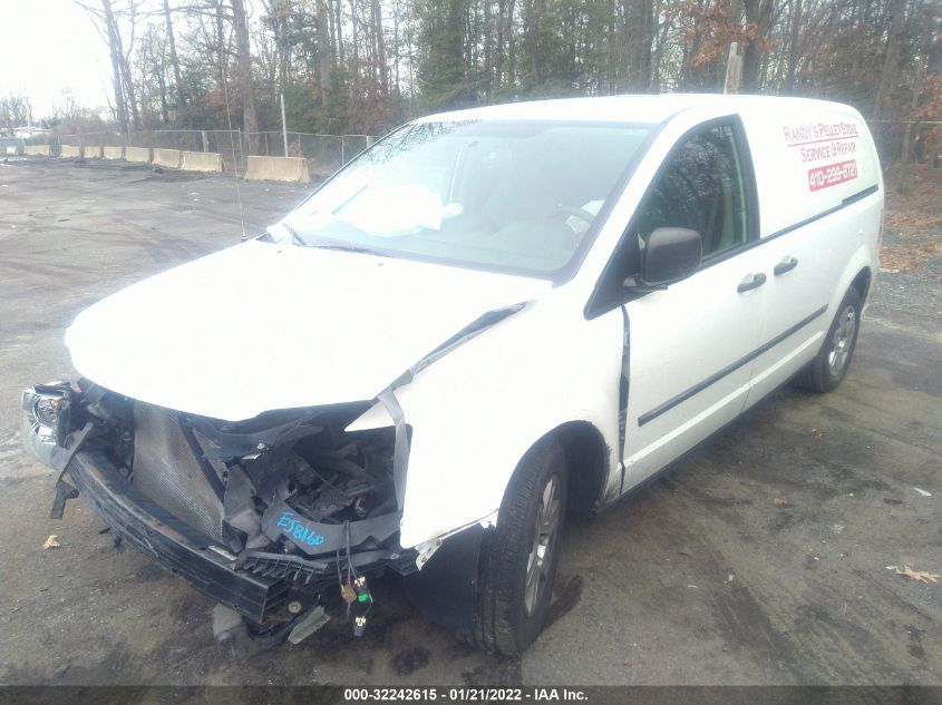 2013 RAM CARGO VAN TRADESMAN 2C4JRGAG4DR590598