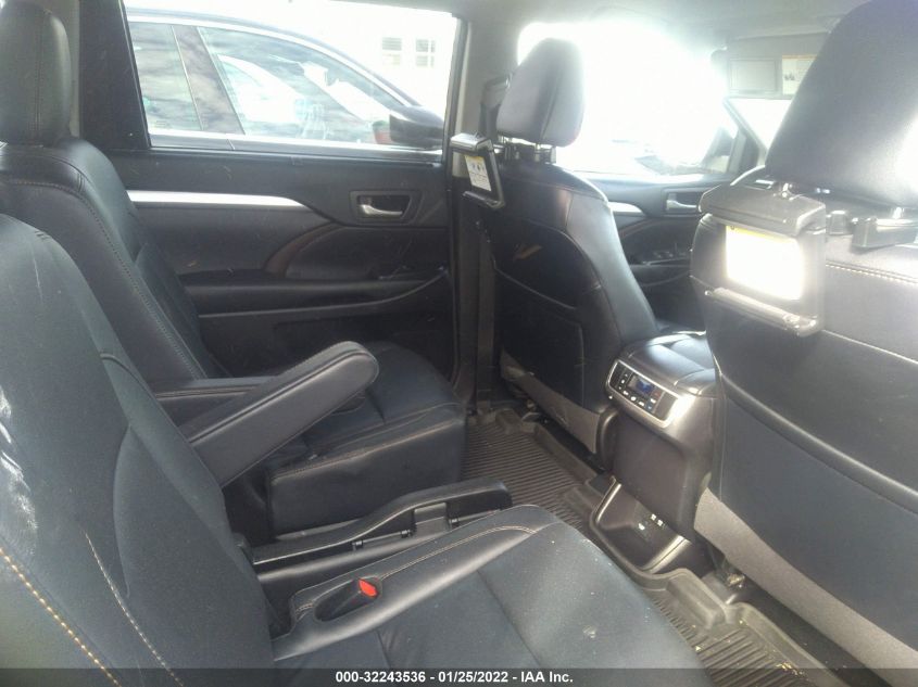 2018 TOYOTA HIGHLANDER SE/XLE 5TDJZRFH2JS821319