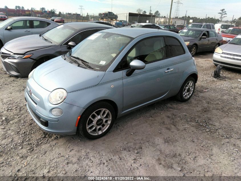 2013 FIAT 500 POP 3C3CFFAR0DT752953
