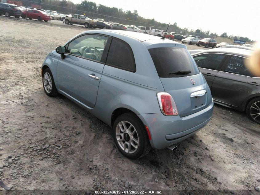 2013 FIAT 500 POP 3C3CFFAR0DT752953