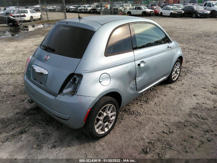 2013 FIAT 500 POP 3C3CFFAR0DT752953