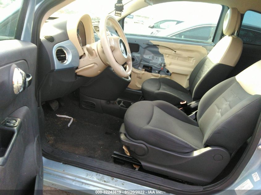 2013 FIAT 500 POP 3C3CFFAR0DT752953