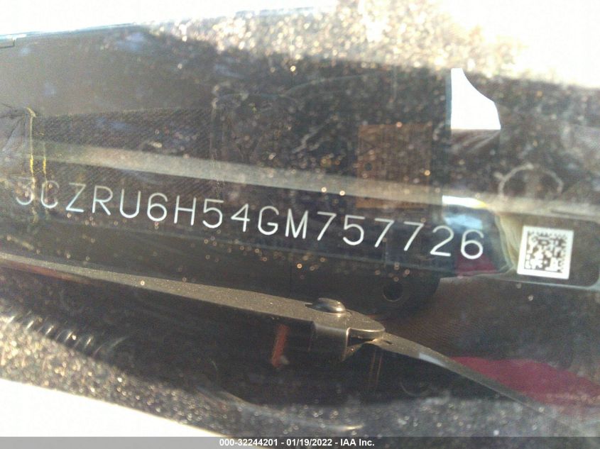 2016 HONDA HR-V EX 3CZRU6H54GM757726