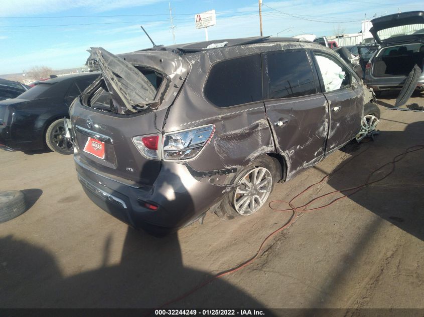 2014 NISSAN PATHFINDER SV 5N1AR2MN9EC655416