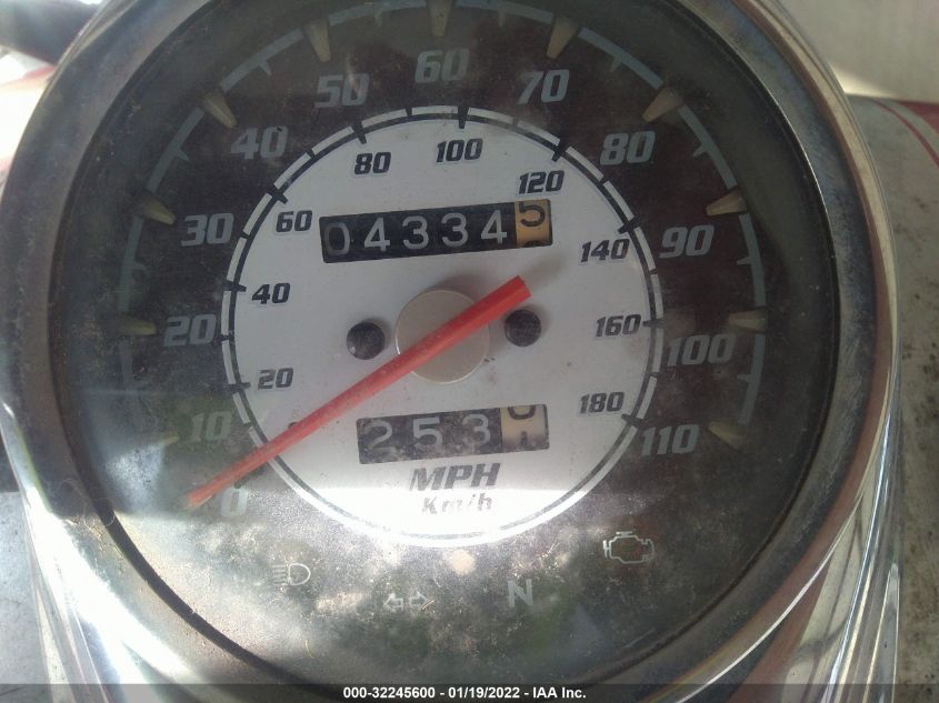 2007 YAMAHA XVS650 JYAVM01E37A102509
