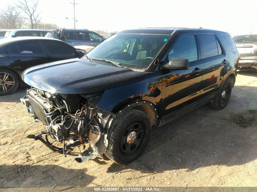 2016 FORD UTILITY POLICE 1FM5K8AR5GGA71929