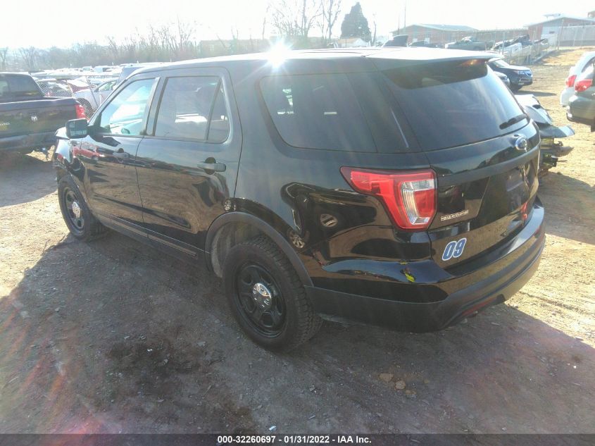 2016 FORD UTILITY POLICE 1FM5K8AR5GGA71929