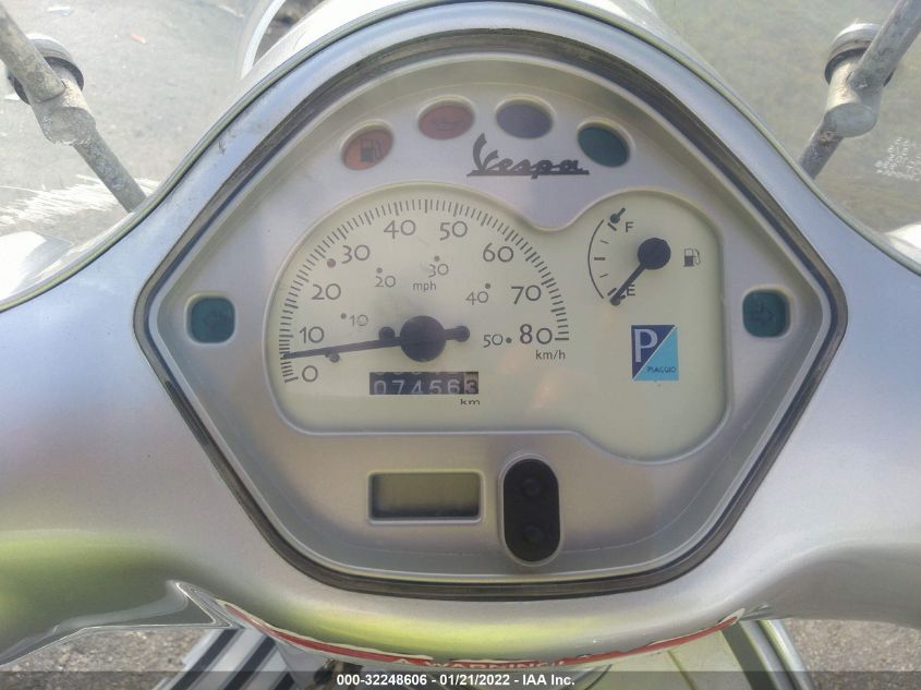 2008 VESPA LX 50 ZAPC386B685008578