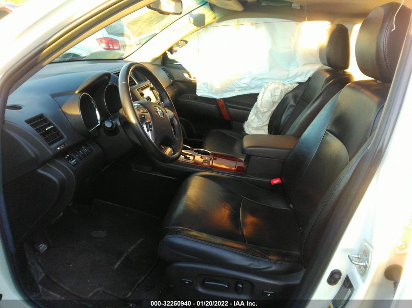 2013 TOYOTA HIGHLANDER LIMITED 5TDDK3EH7DS247997