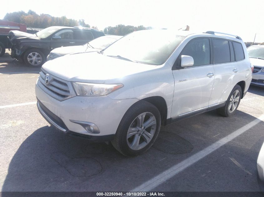 2013 TOYOTA HIGHLANDER LIMITED 5TDDK3EH7DS247997