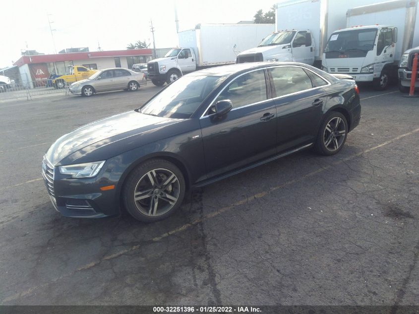 2017 AUDI A4 PREMIUM PLUS WAUPNAF48HN067716