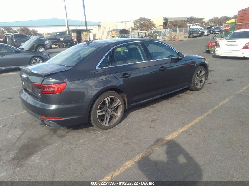 2017 AUDI A4 PREMIUM PLUS WAUPNAF48HN067716