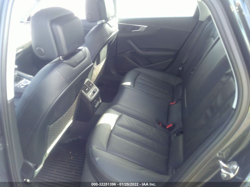 2017 AUDI A4 PREMIUM PLUS WAUPNAF48HN067716