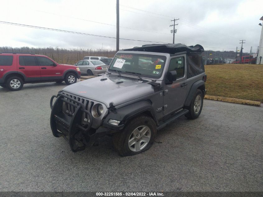 2019 JEEP WRANGLER SPORT S 1C4GJXANXKW509740