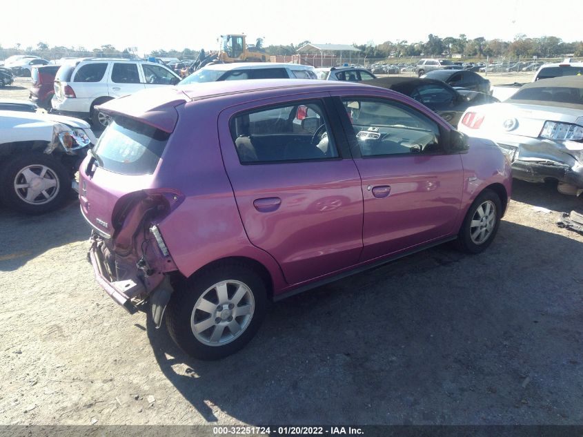 2014 MITSUBISHI MIRAGE ES ML32A4HJ0EH012977