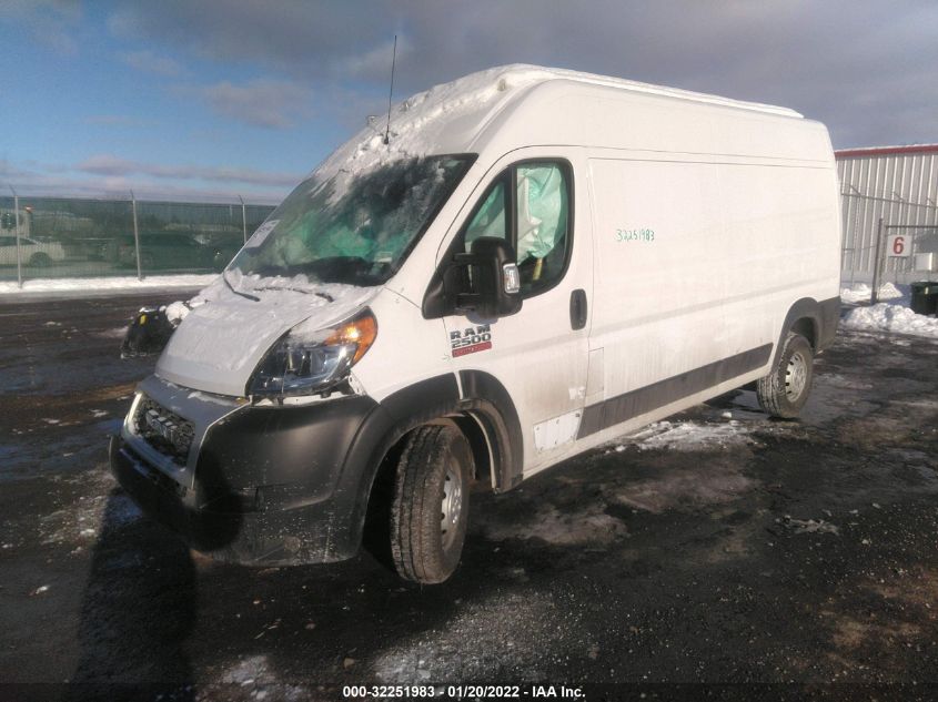 2020 RAM PROMASTER CARGO VAN 3C6TRVDG2LE101762