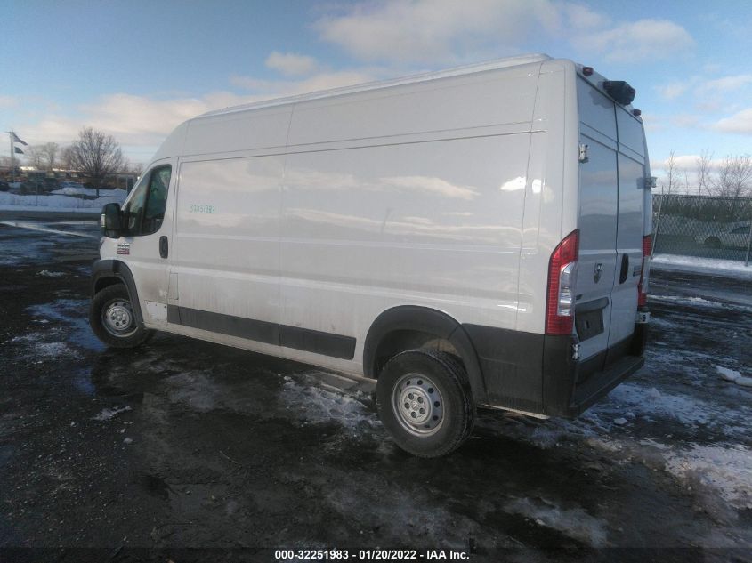 2020 RAM PROMASTER CARGO VAN 3C6TRVDG2LE101762