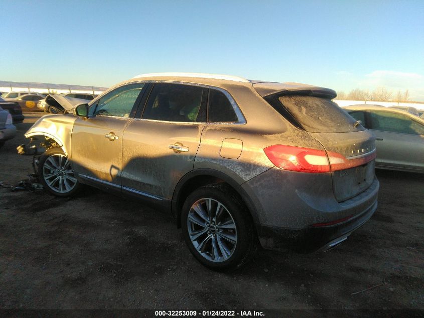 2016 LINCOLN MKX RESERVE 2LMTJ8LP8GBL52365