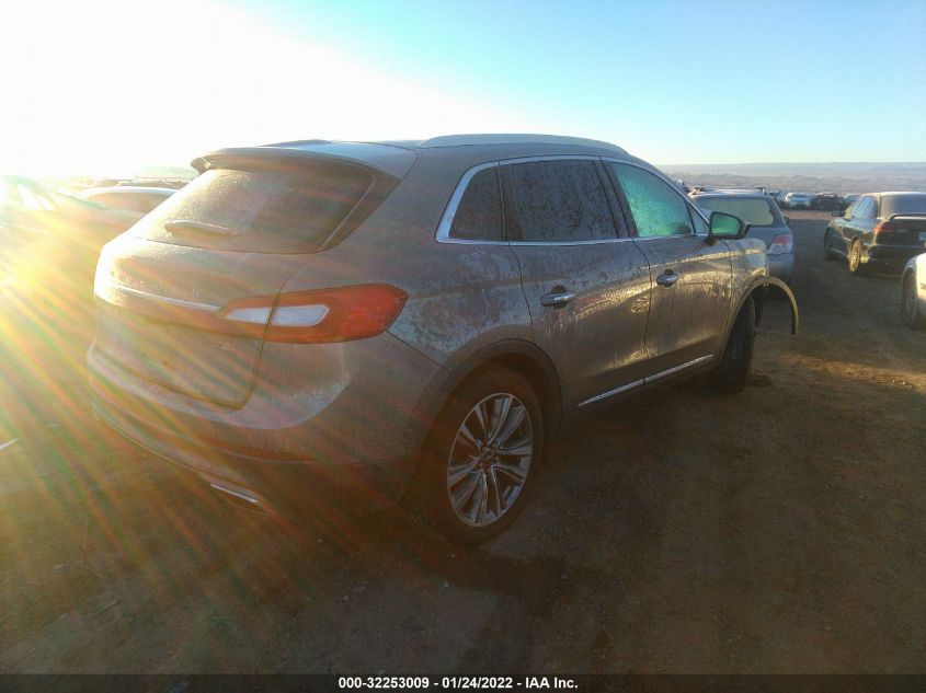 2016 LINCOLN MKX RESERVE 2LMTJ8LP8GBL52365
