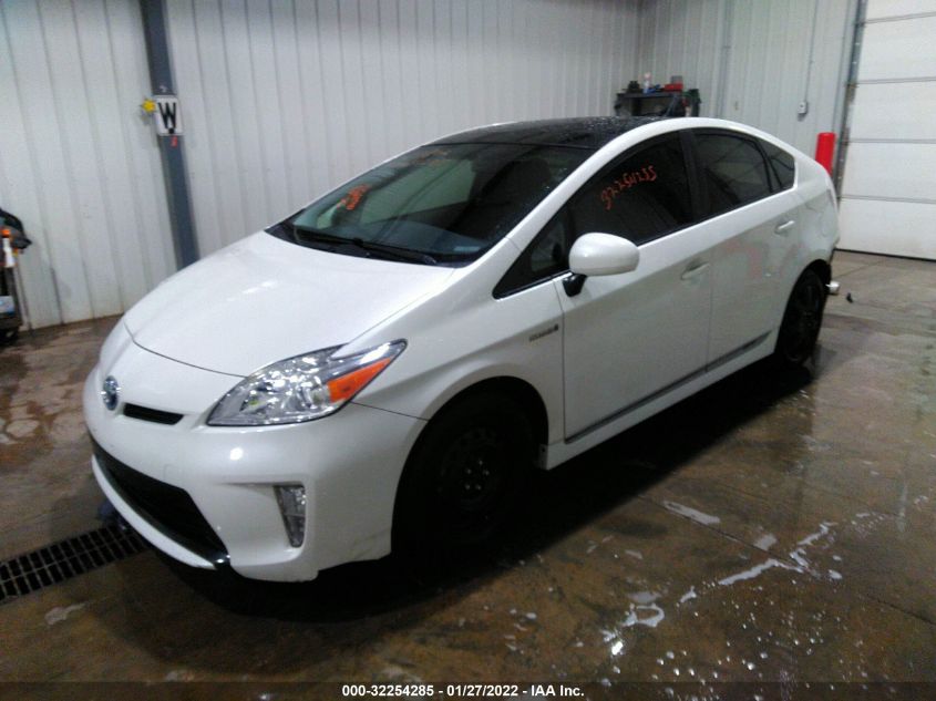 2015 TOYOTA PRIUS FOUR JTDKN3DU5F0397013